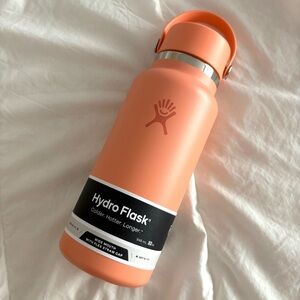 Hydro Flask 32 oz Wide Mouth with Flex Straw Cap - Sunglow